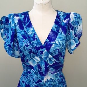 Vintage blue dress
